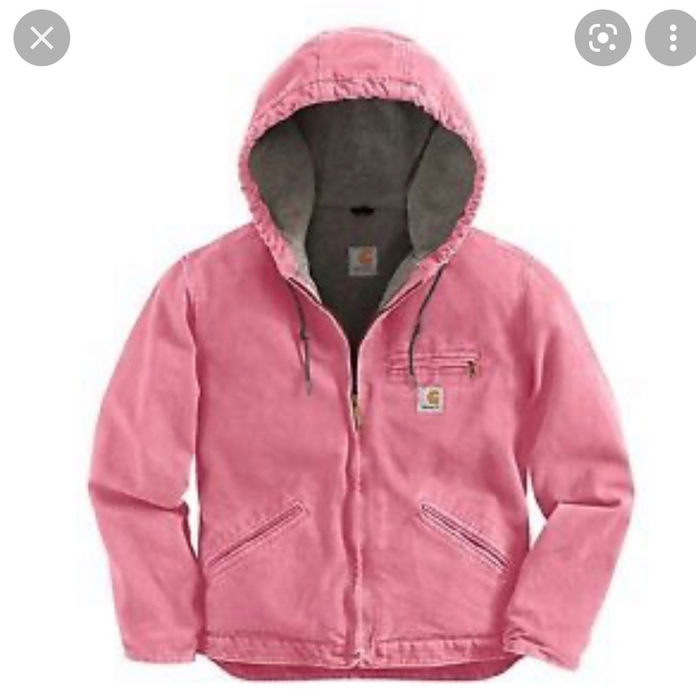 Carhartt womens pink jacket